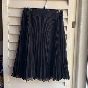 Chiffon pressed plates skirt